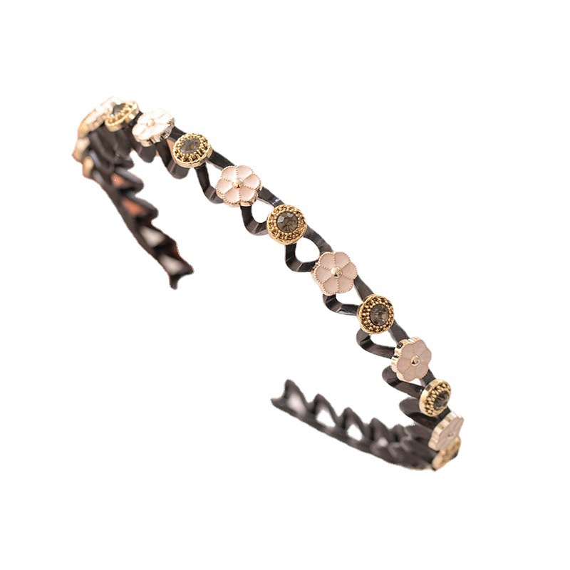 Băng Đô Cài Tóc Đính Ngọc Trai Thời Trang Nữ Tính