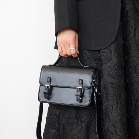 Túi đeo chéo hộp Lucky Studio chất da cao cấp hàng thiết kế kiểu dáng Unisex