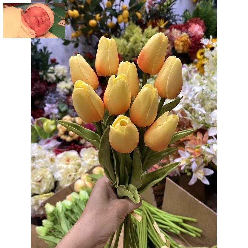 Cành hoa tuy lip nhập khẩu ,giống thật 99% siêu đẹp