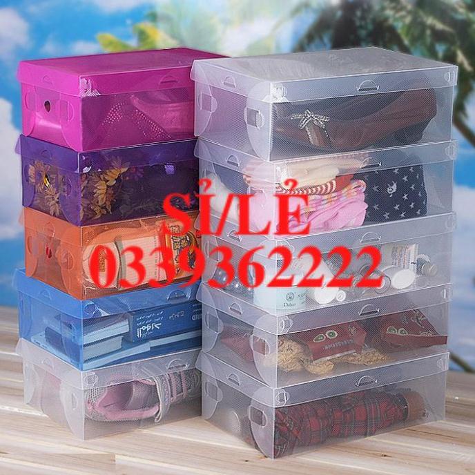 [ COCOLOVE ] Sỉ 20 hộp đựng giày trong suốt