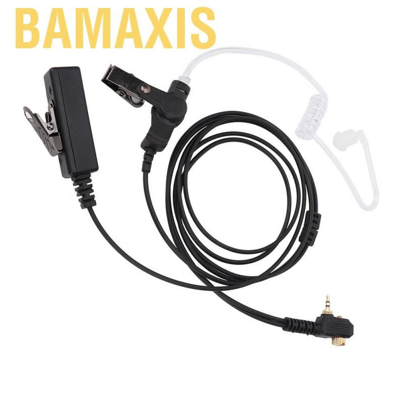 Bamaxis Air Tube Duct PTT Earpiece Headset for Motorola MTH600 MTH650 MTH800 MTH850