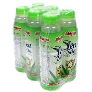Lốc 6 chai nước Yến sào Nha đam Bidrico 500ml