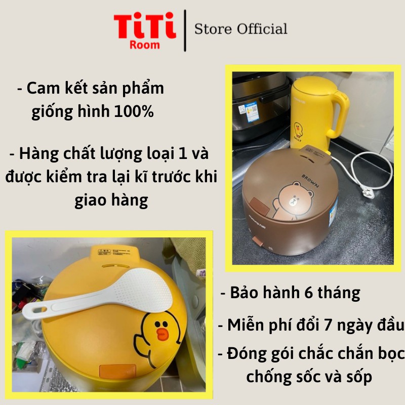 Nồi cơm điện mini đa năng Joyoung phong cách Hàn Quốc tiện lợi giá rẻ 1.5 lít phù hợp cho 2 người TiTi Room