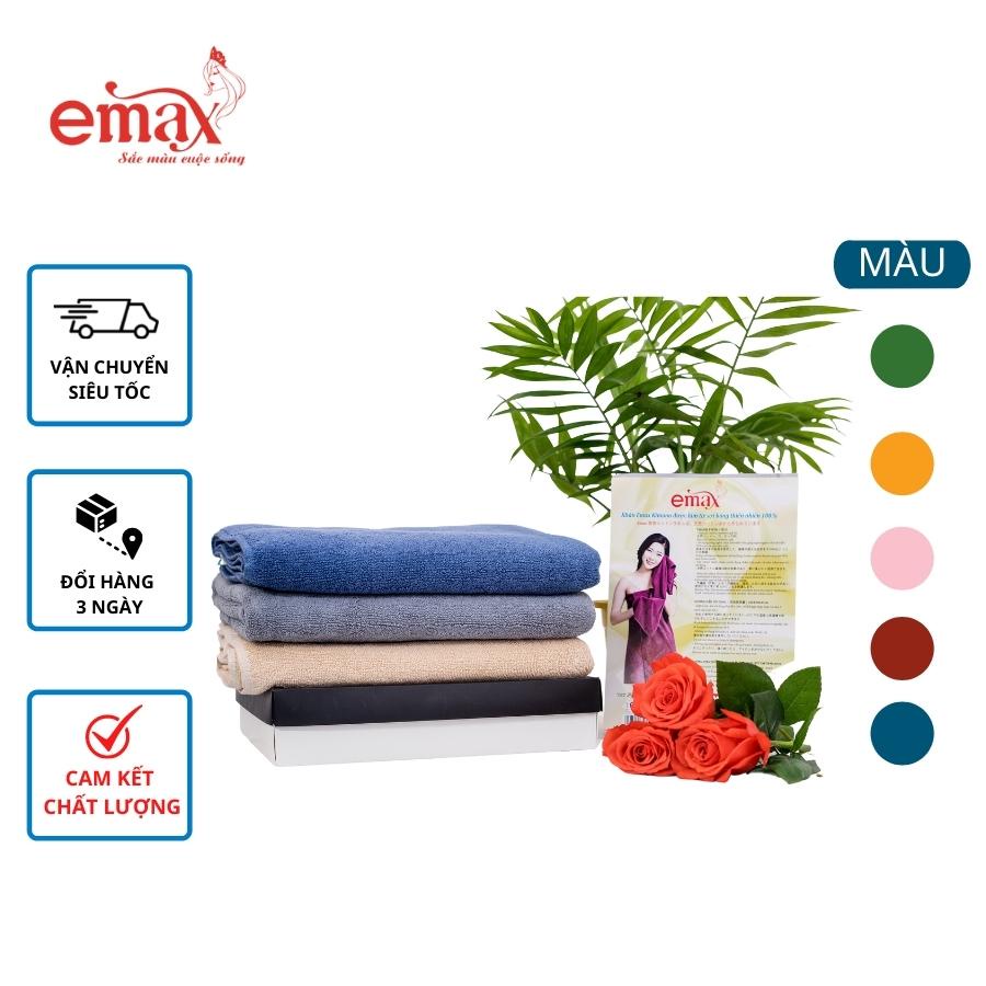 KHĂN TẮM EMAX 100% COTTON TỰ NHIÊN KIMONO 04