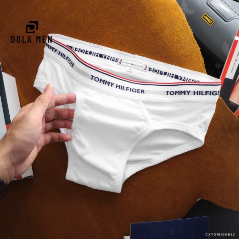 Quần Lót  Nam TAM GIÁC Tommy Hilifiger Có Cửa Vải Lụa Mát 4D Cực Mịn hàng Cao Cấp chính hãng