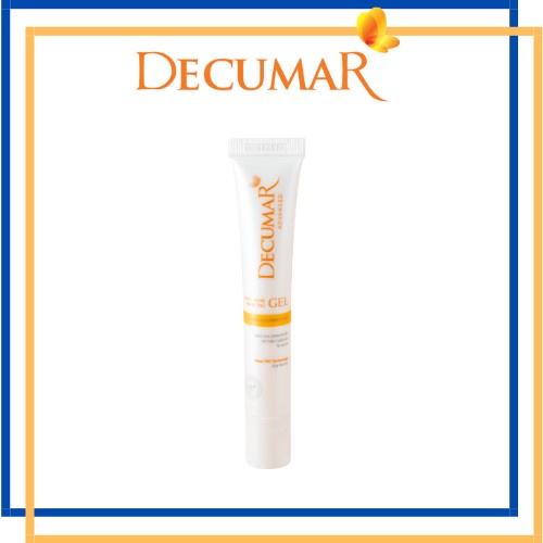 Gel mụn Nghệ trắng Decumar Advanced White 20gr giúp làm sạch sáng da thâm mụn