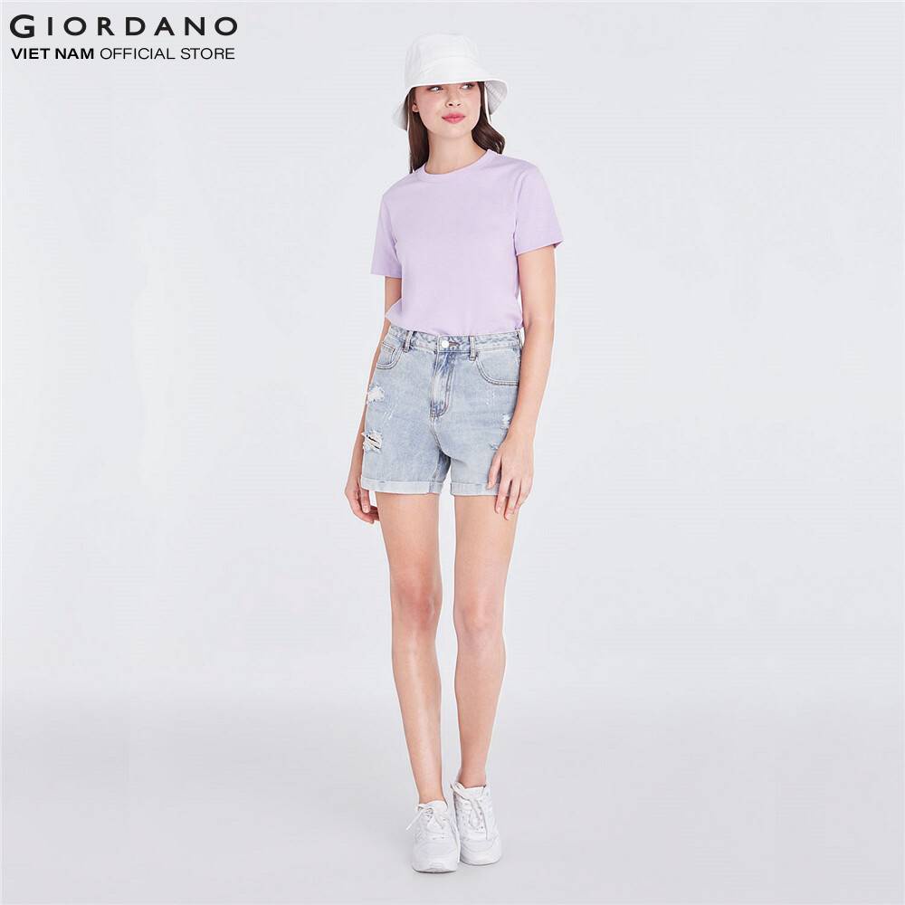 Áo Thun Cổ Tròn Nữ Giordano 05329329