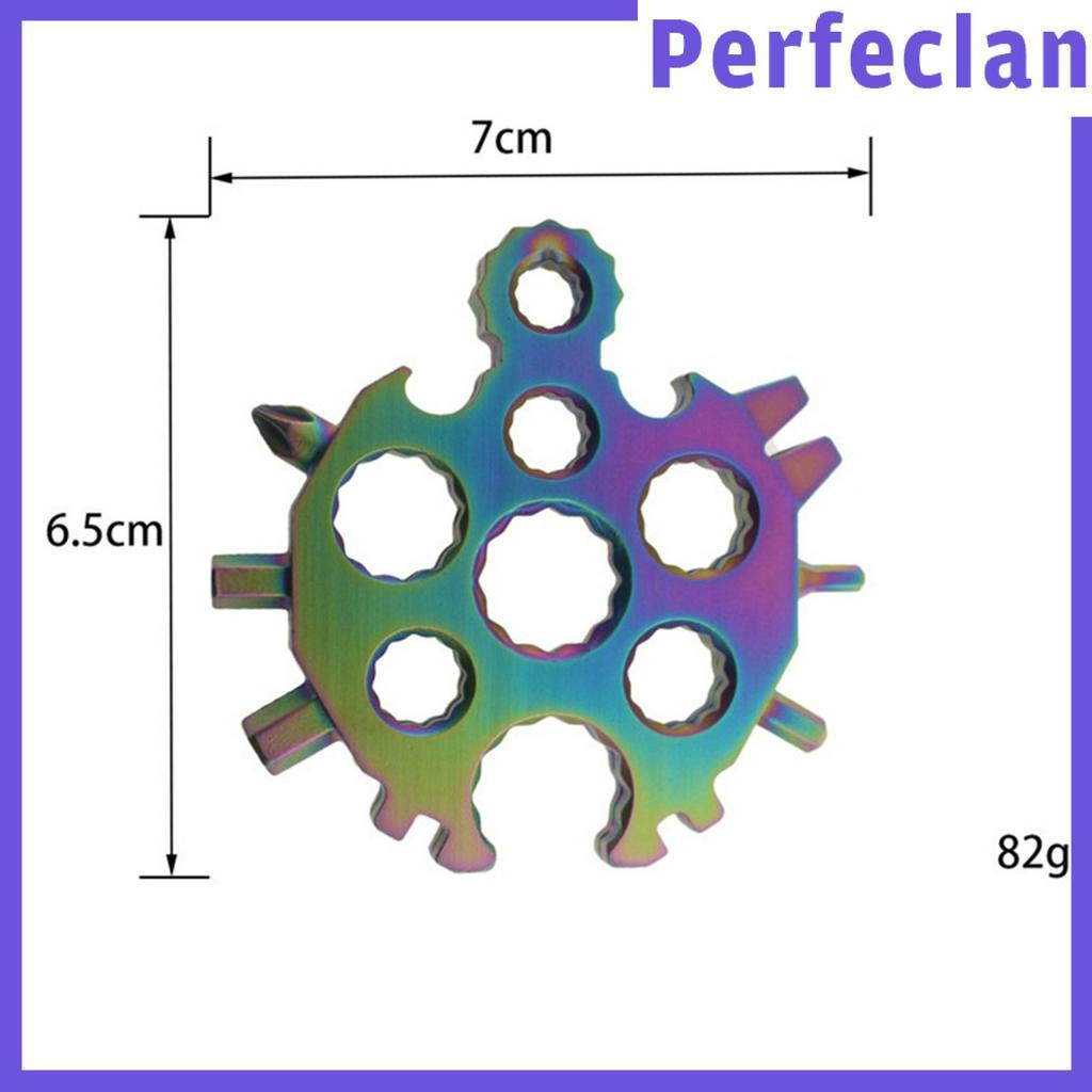 Tua Vít Đa Năng 20 Trong 1 Hình Bông Tuyết Có Móc Khóa