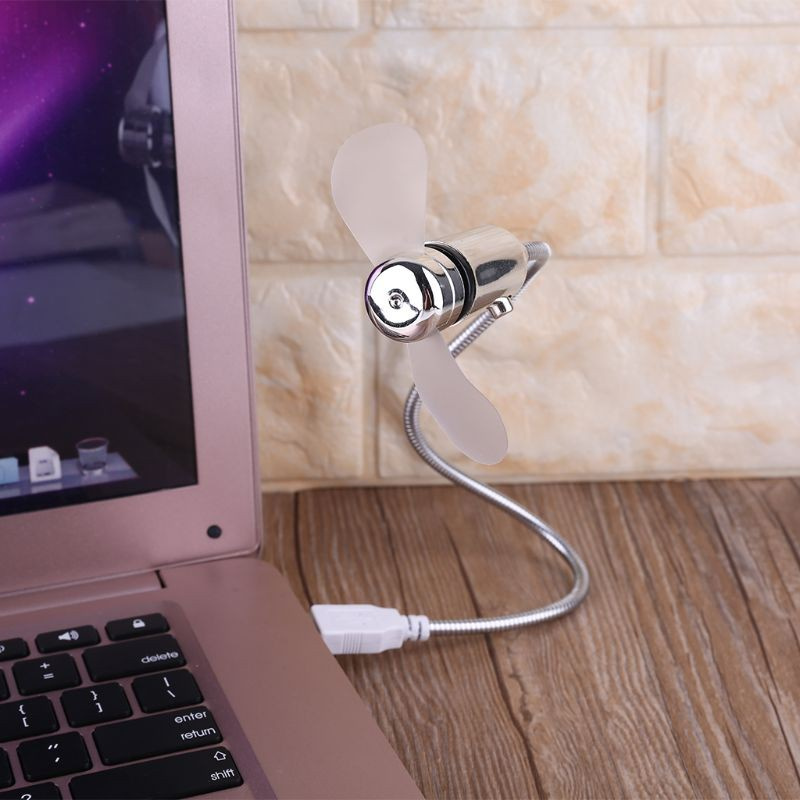 Quạt làm mát usb linh hoạt tiết kiệm năng lượng có công tắc cho notebook laptop máy tính