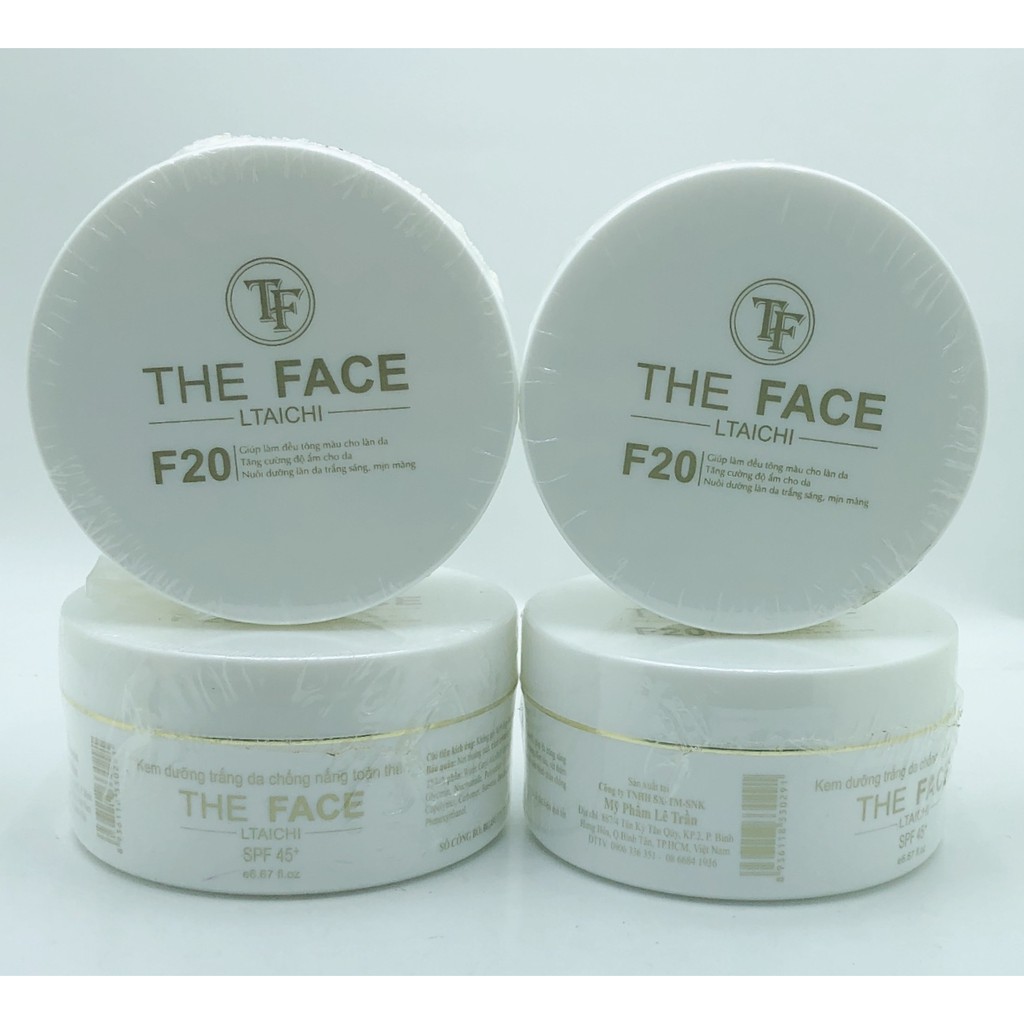 Kem Dưỡng Trắng Da Toàn Thân The Face F20 loại 150g