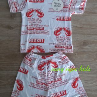 ĐỒ BỘ MÌ GÓI GIẤY MÙA HÈ
