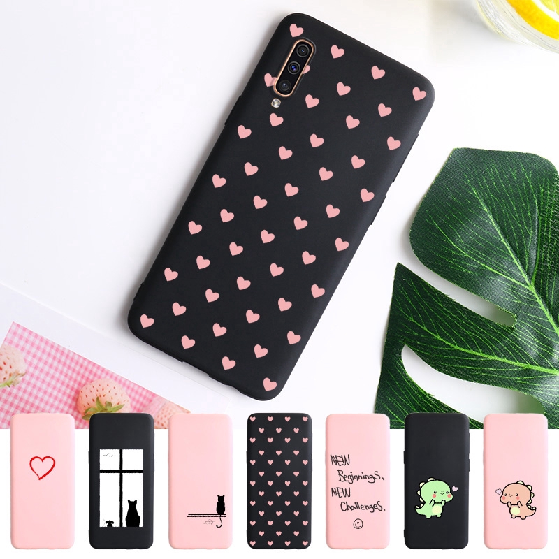 Ốp lưng in hoạt hình nhiều mẫu mã dễ thương cho điện thoại Samsung Galaxy A50 A 50 2019 SAM-A50 A505F A505