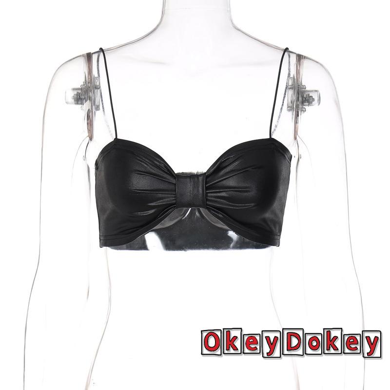 Áo Hai Dây Ôm Sát Màu Trơn Quyến Rũ Thời Trang Mùa Hè Cho Nữ