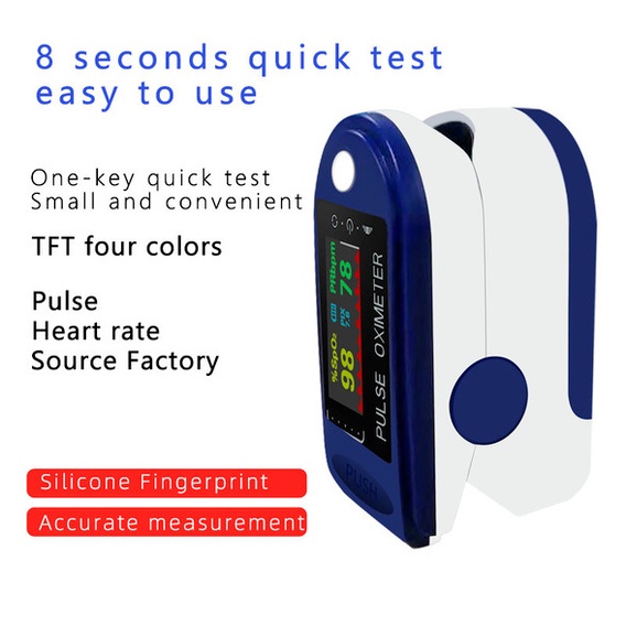 ✉Máy đo nồng độ oxy đầu ngón tay LK87 Thiết bị y tế có theo dõi giấc ngủ Nhịp tim Spo2 PR Pulse Oximeter