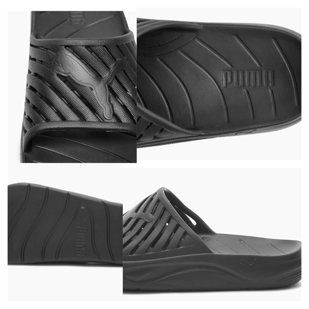Dép Puma Jetcat Unisex JETCAT Slide Black  Màu Đen Chính Hãng