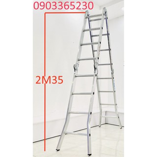 Thang nhôm gấp 4 đoạn sumika sk604 vận chuyển siêu rẻ