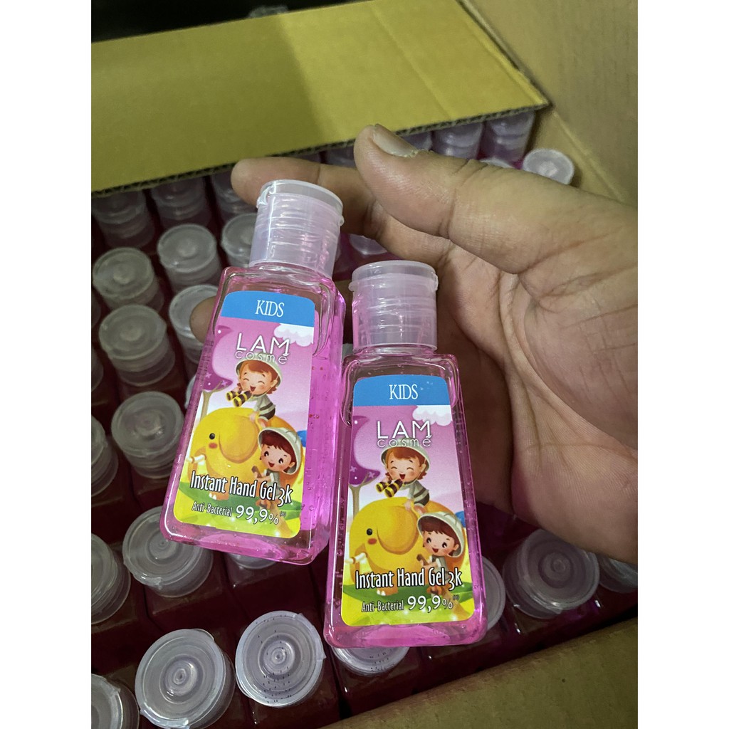 Gel Rửa Tay Khô 3K LamCosme KIDS 60ml | BigBuy360 - bigbuy360.vn