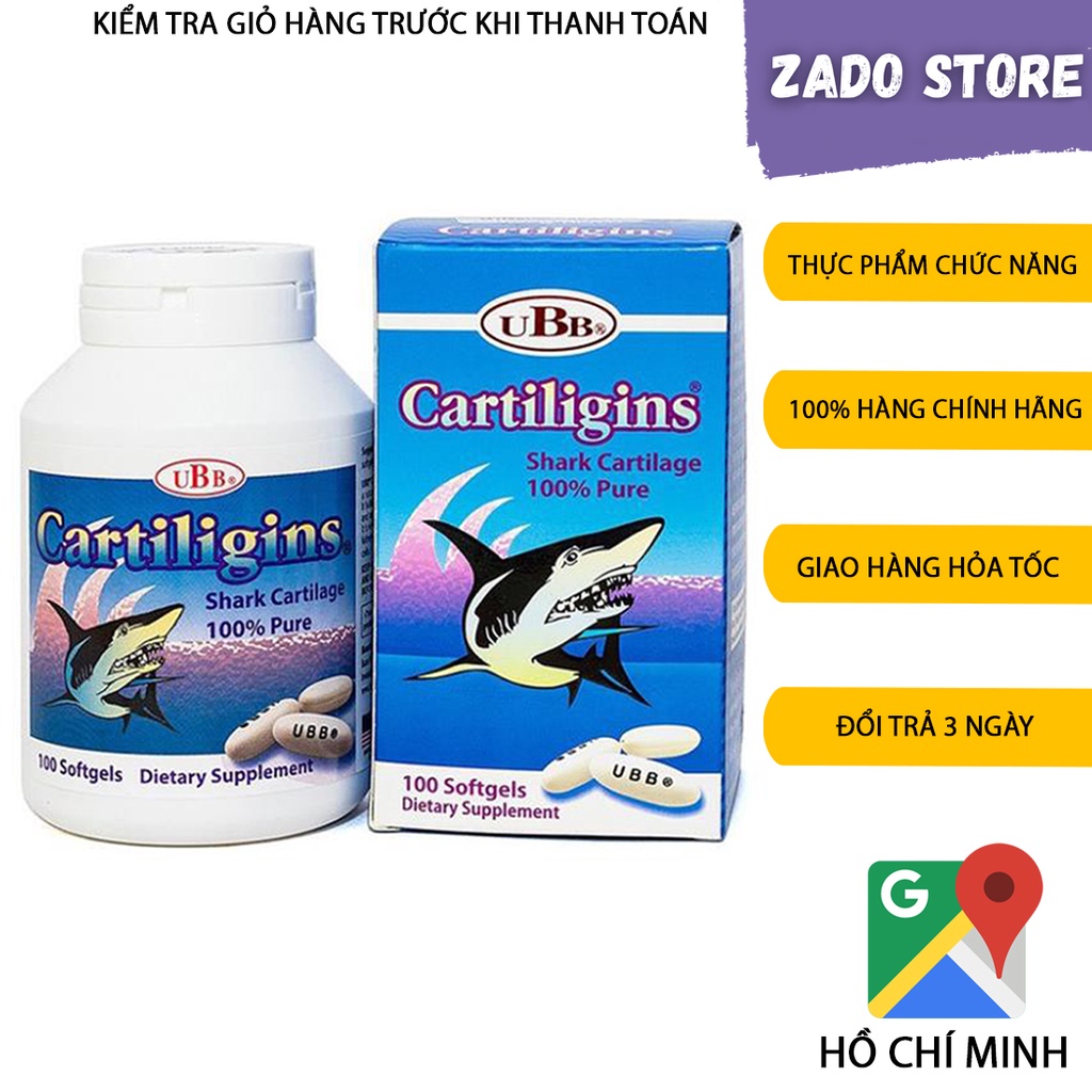 Viên uống Sụn Cá Mập Cartiligins UBB Chính Hãng Giá Tốt _MINH QUÂN _MINH QUÂN4