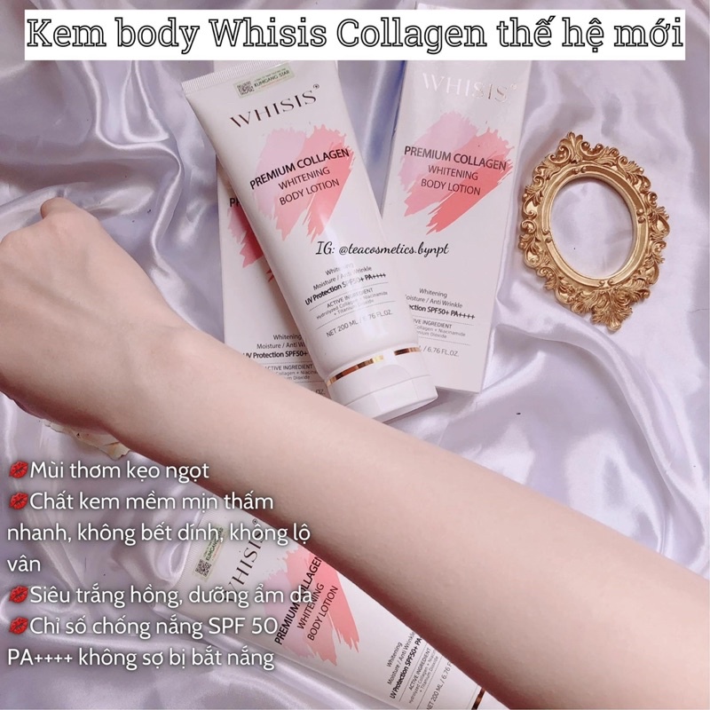 Kem dưỡng trắng Body Whisis Lotion SPF50 PA+++ Hàn Quốc