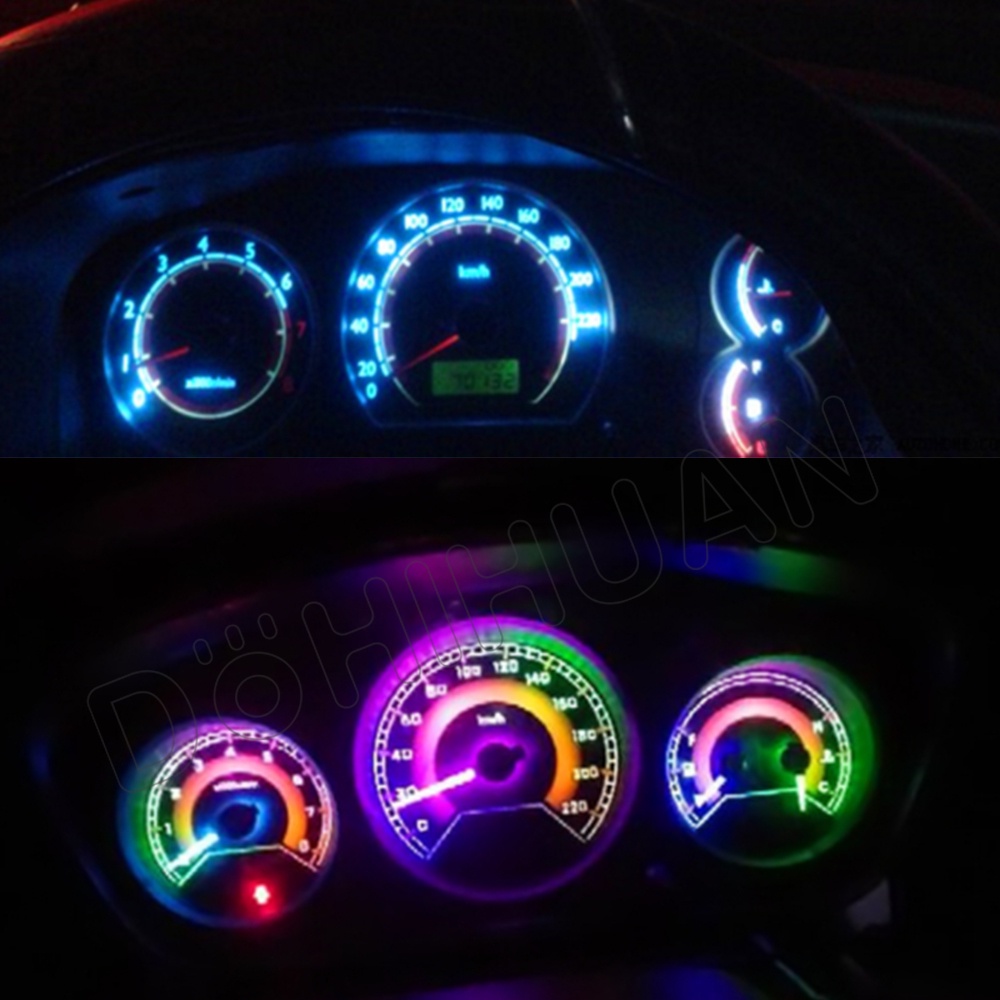 DOHIHUAN Bóng Đèn LED T3 T4.2 T4.7 Cảnh Báo Tín Hiệu Hình Hạt Đậu Phộng Chất Lượng Cao Cho Xe Hơi