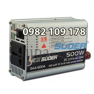KÍCH ĐIỆN 12V LÊN 220V 500W SAA-500A