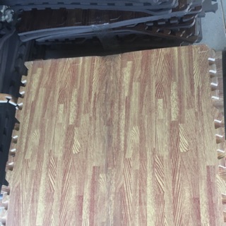 Mút xốp lót sàn vân gỗ 60x60x1 hàng lỗi nhỏ, giá rẻ 12k/1 tấm