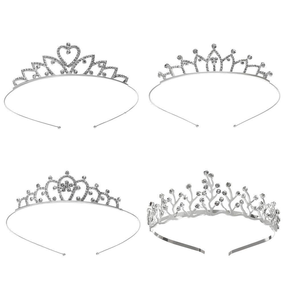 Vương Miện Công Chúa MIHAN1 Làm Bằng Tay|Vương Miện Bling Bling