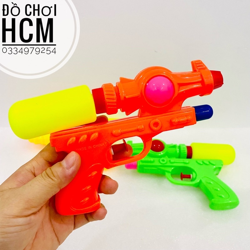 Đồ chơi súng bắn nước mini dành cho bé chơi trò chơi nước trong nhà tắm, hồ bơi, ngoài trời