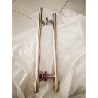 TAY NẮM CỬA CỔNG/TAY VỊN INOX CAO CẤP (đủ size) bộ 2 Cái