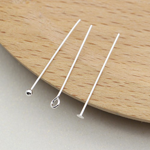 10 Đinh xỏ hạt đầu tròn/ Đinh xỏ hạt đầu bi tròn