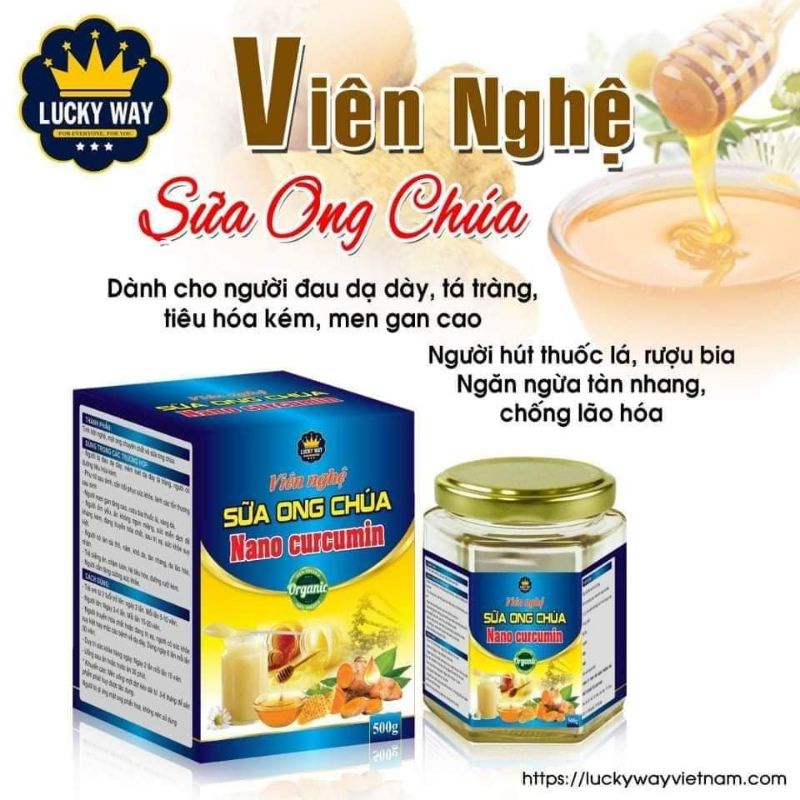 Viên nghệ sữa ong chúa