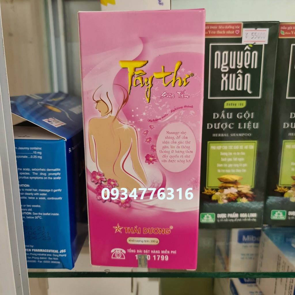 Sữa tắm làm trắng da Tây thi 200g