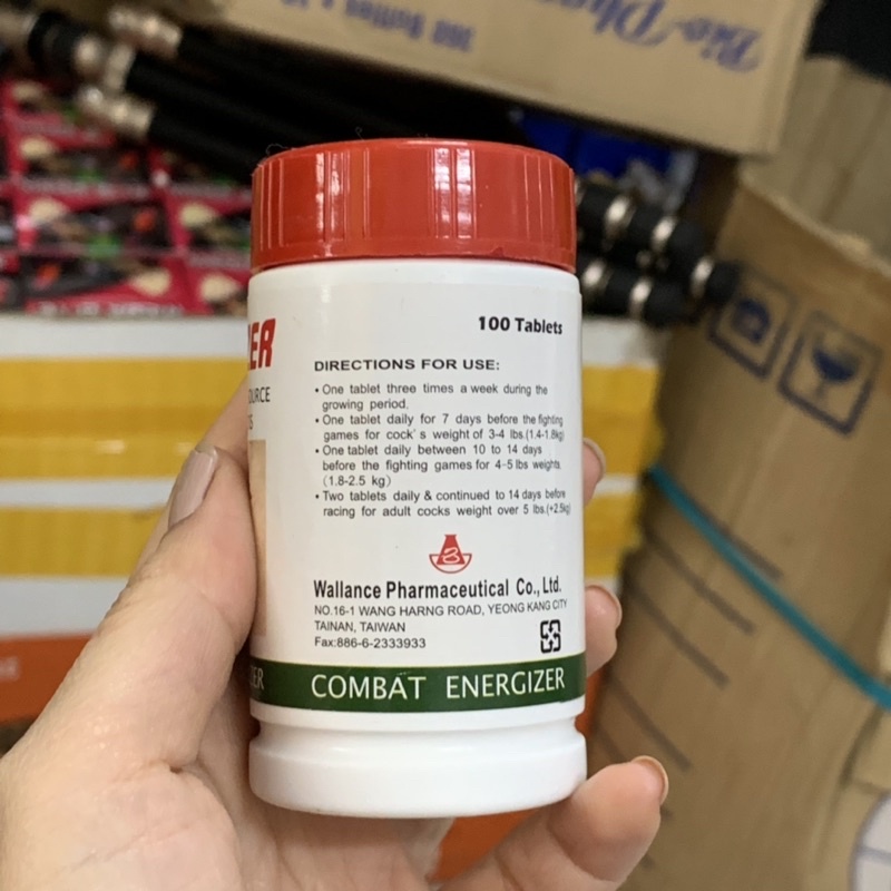 COMBATIZER nuôi gà chế độ đá 1 hộp 100 viên