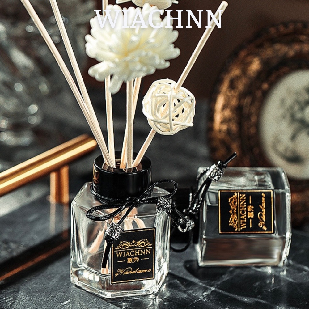 Tinh Dầu Thơm Thiên Nhiên WIACHNN Lục Giác 50ML Để Phòng Que Gỗ Tự Khuếch Tán Thanh Lọc Khử Mùi Không Khí 6C50