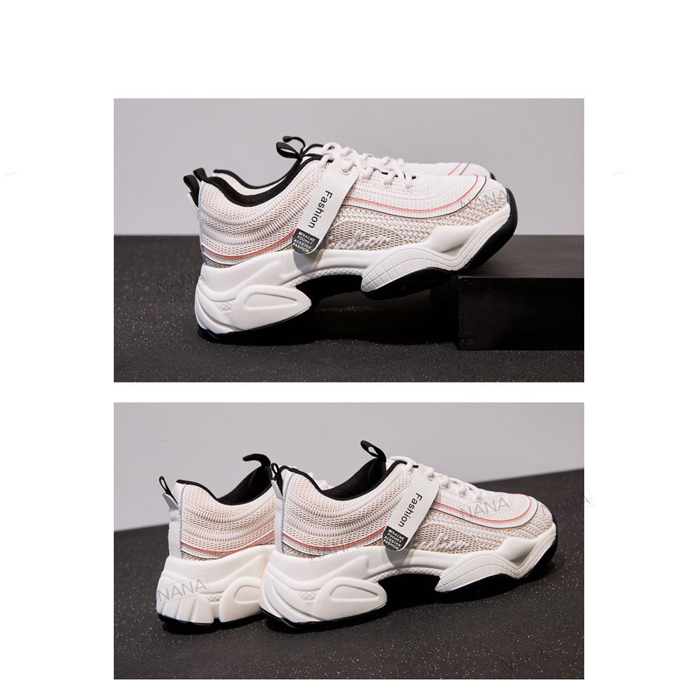 GIÀY SNEAKERS NỮ TRẺ TRUNG. ĐỘN ĐẾ 6CM TĂNG CHIỀU CAO. KIỂU DÁNG THỂ THAO SANG CHẢNH THON GỌN. | BigBuy360 - bigbuy360.vn