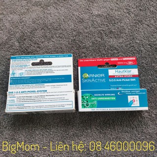 Gel trị mụn siêu tốc Garnier Hautklar SOS 10ml