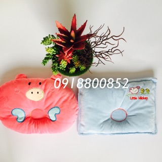 Gối lõm CHỐNG BẸP ĐẦU MÉO ĐẦU cho trẻ sơ sinh (ẢNH THẬT)