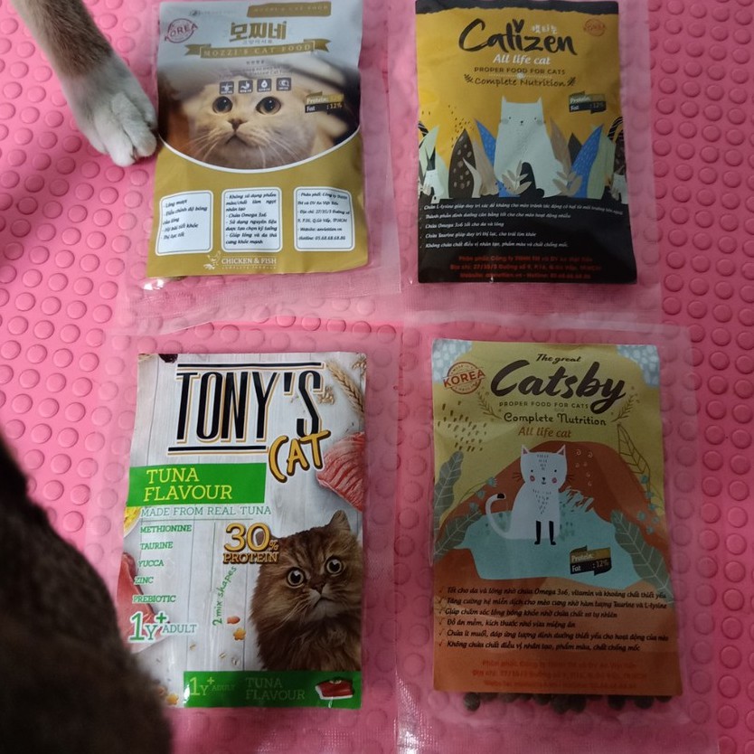 Thức ăn cho mèo Hàn Quốc Và Thái Lan gói dùng thử SIÊU TIẾT KIỆM