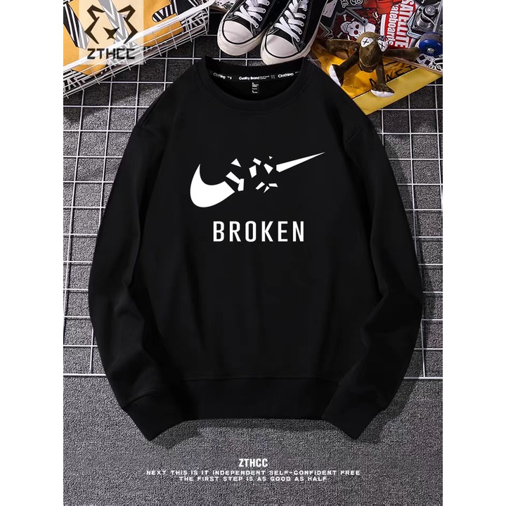 ÁO SWEATER NAM NỮ KHÔNG NÓN CHẤT LIỆU VẢI NỈ BÔNG MỀM MỊN SIZE TỪ 35-70KG