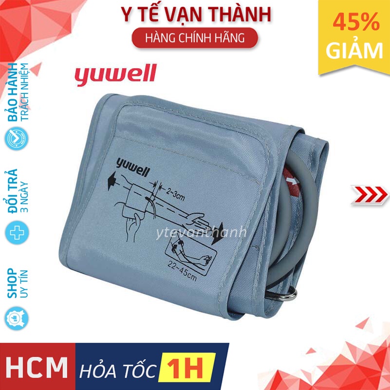 ✅ Bao Vải Huyết Áp (Vòng Bít, Túi Hơi) Yuwell | Dùng được cho các dòng huyết áp điện tử khác -VT0020