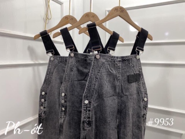 Yếm jean khói quai đen | BigBuy360 - bigbuy360.vn