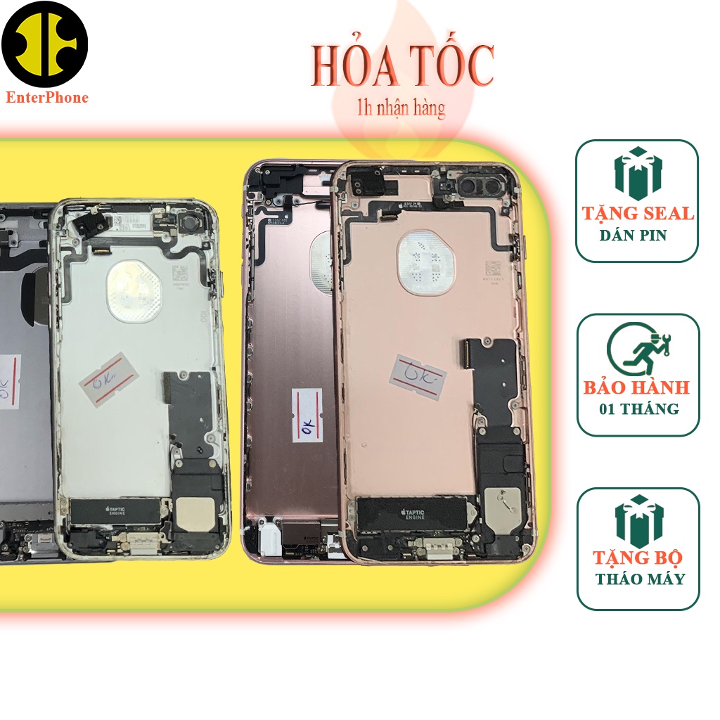 Cụm dưới ĐT Táo 6G/ 6S/ 6 Plus/ 6S Plus/ 7G/ 7 Plus ZIN BÓC MÁY