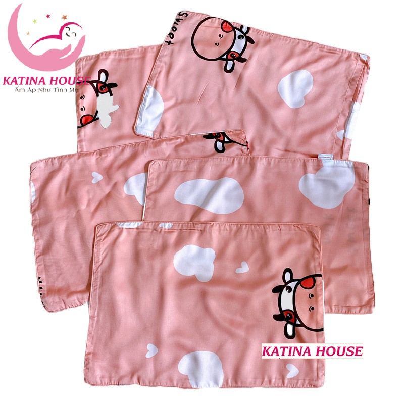 Vỏ áo gối nằm cho bé, vải tencel mềm mịn mát nhiều họa tiết ngộ nghĩnh đáng yêu | BigBuy360 - bigbuy360.vn