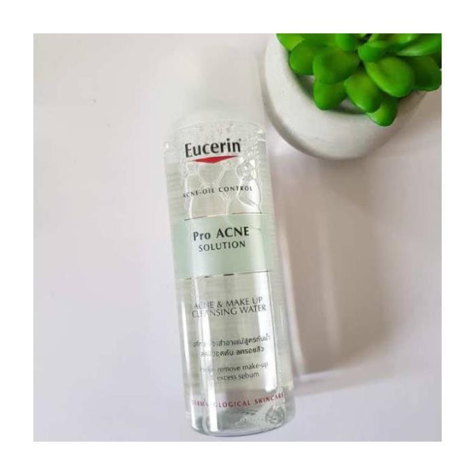 NƯỚC TẨY TRANG EUCERIN ACNE OIL CONTROL PRO ACNE SOLUTION ACNE & MAKE UP CLEANSING WATE 200ML