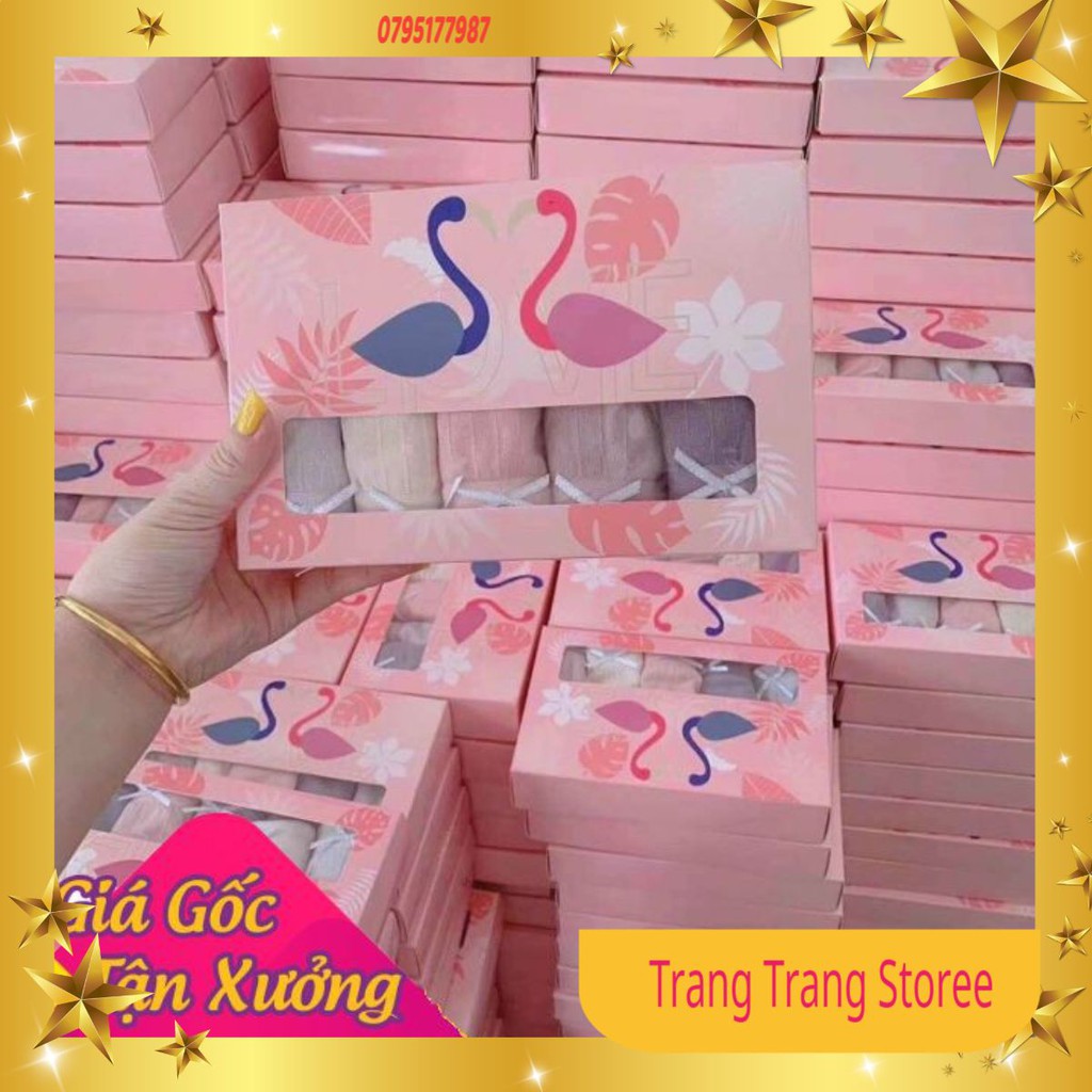  🌿⚡️Set 5 Quần Lót Nữ Thiên Nga 🌿⚡️Có Hộp Đi Kèm🌿⚡️