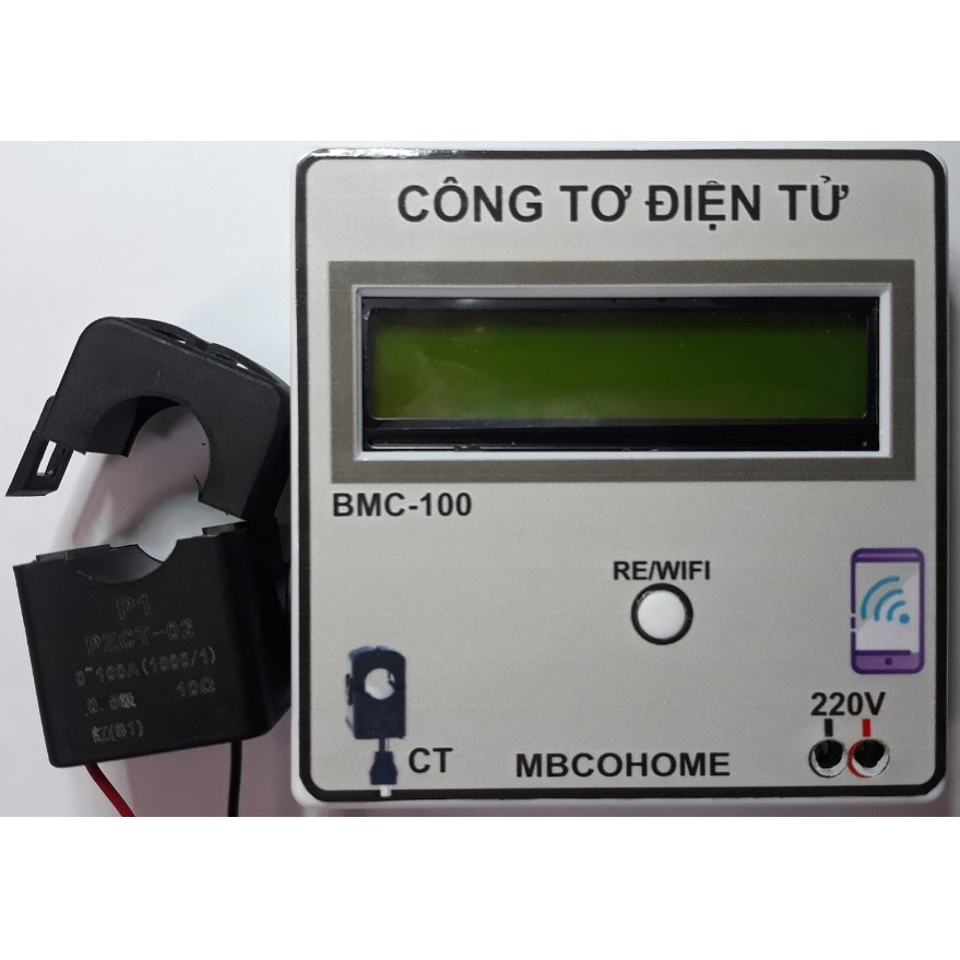 Công Tơ Điện Tử Wifi BMC-100