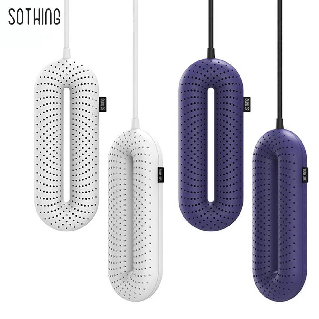 Máy sấy giày Xiaomi Sothing Zero, khử mùi hiệu quả, diệt 99% vi khuẩn, chống hôi chân, có hẹn giờ, bảo hành 12 tháng