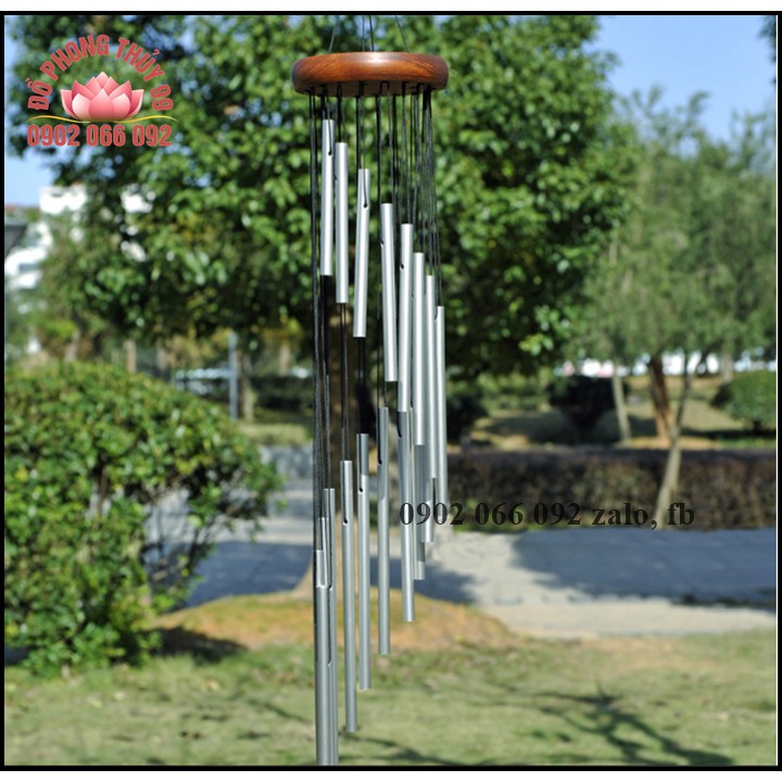 Chuông gió phong thủy mệnh kim 18 thanh