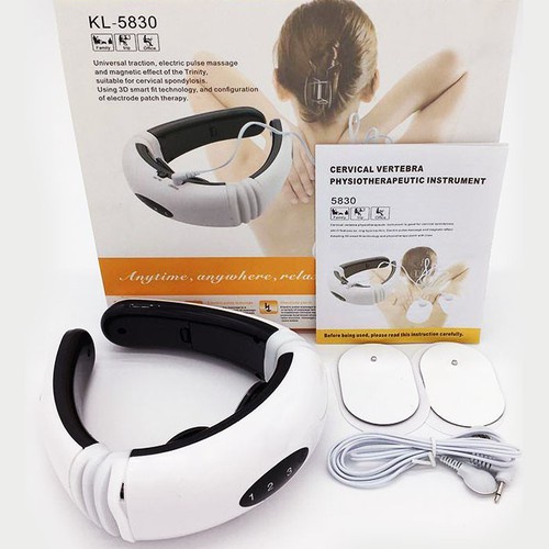 Máy massage cổ vai gáy 3D cảm ứng xung điện từ trường cân bằng âm dương KL-5830