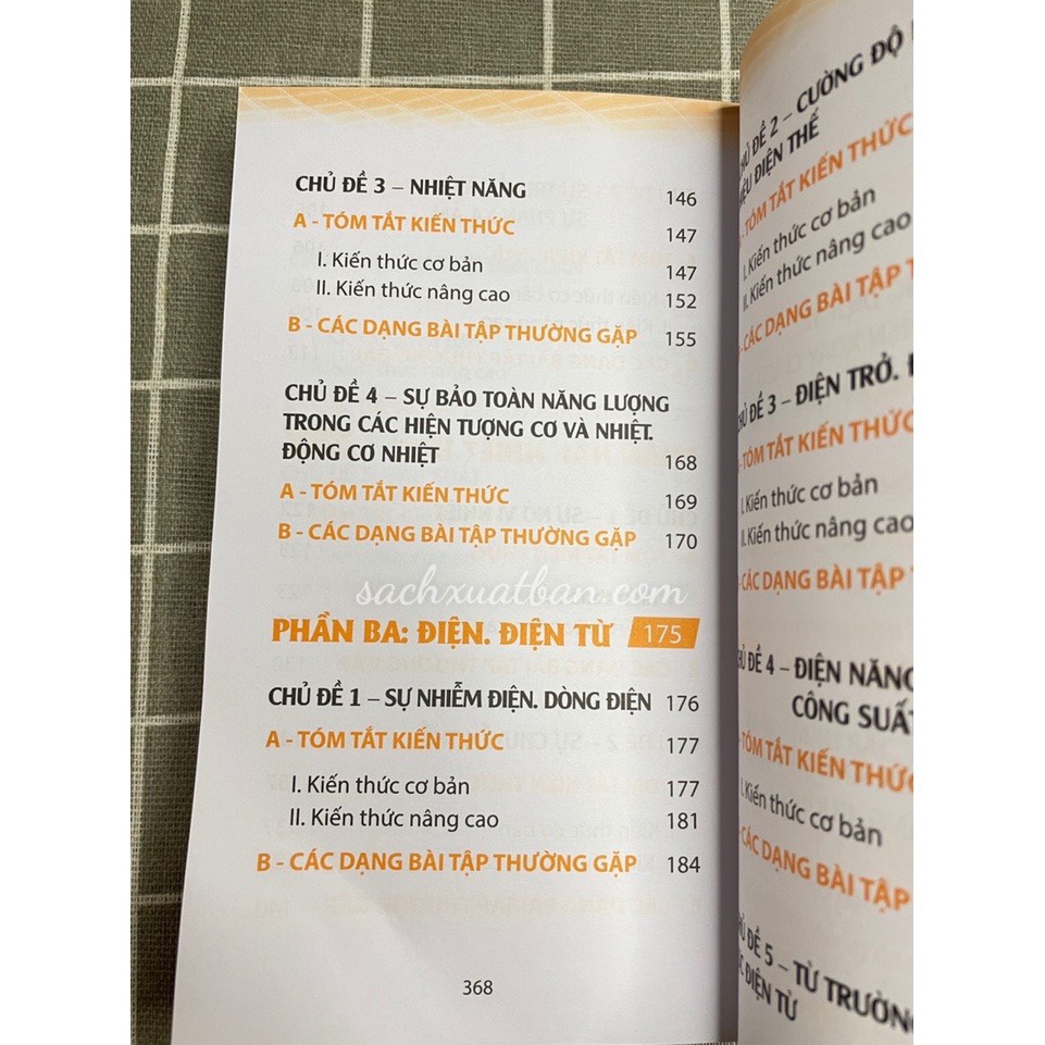 Sách : Sổ Tay Kiến Thức Vật Lí Trung Hoc Cơ Sở